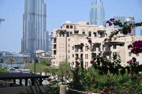 Lovely 1-bedroom apt with direct Burj Khalifa view